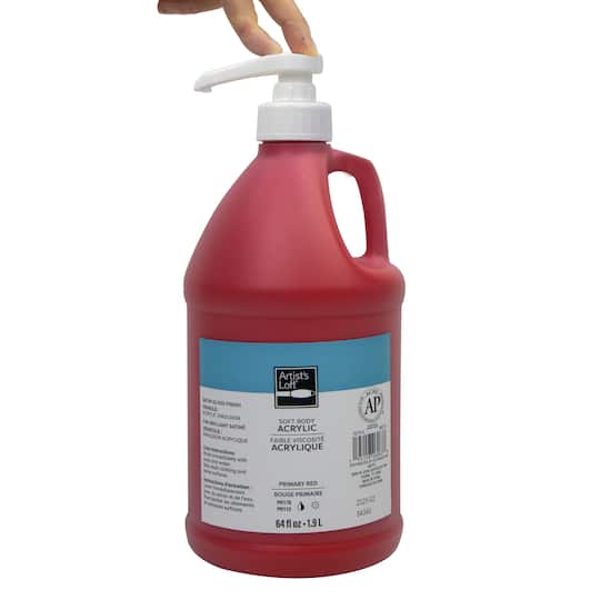 6 Pack: 64oz. Soft Body Acrylic Paint by Artist's Loft